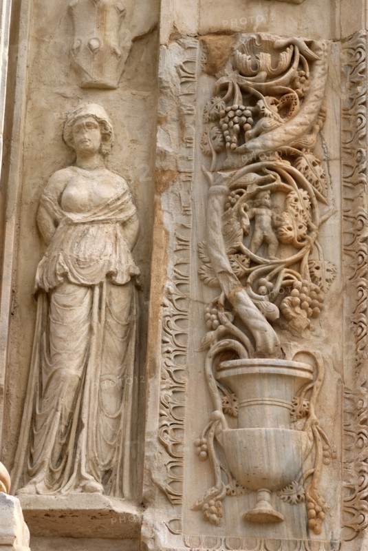 Libya, Leptis Magna, Arch of Septimius Severus, 2007. Creator: Ethel Davies.