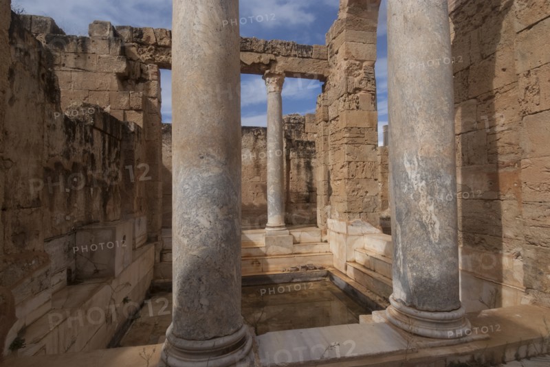 Libya, Leptis Magna, Hadrianic Baths, 2007. Creator: Ethel Davies.
