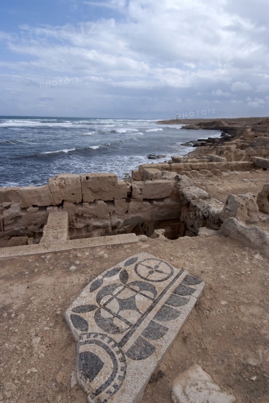 Libya, Sabratha, Seawards Baths, 2007. Creator: Ethel Davies.