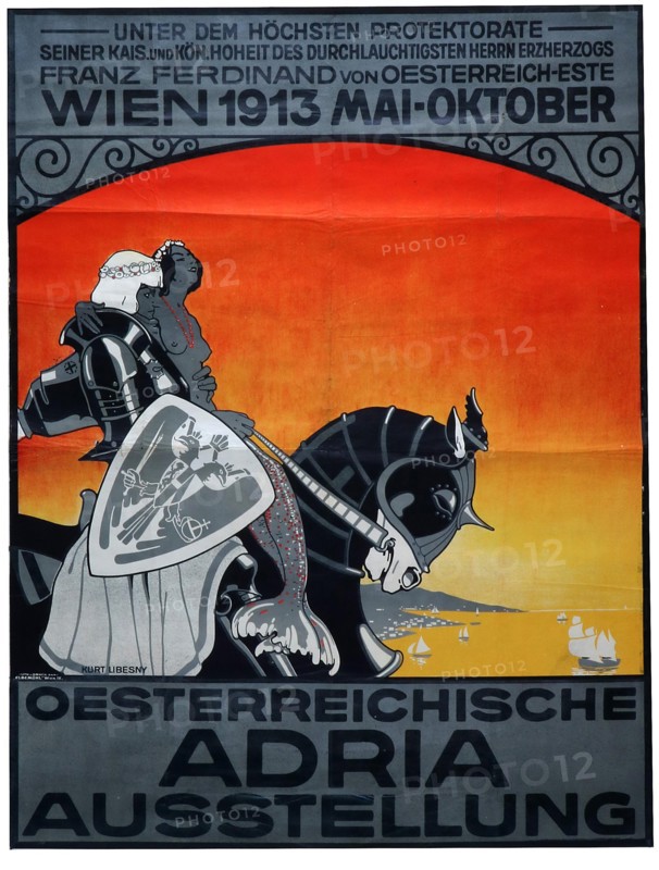 Austrian Adriatic Exhibition, 1913. Creator: Libesny, Kurt