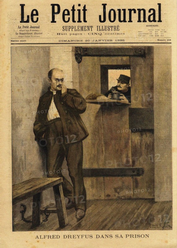 Le Petit Journal concerning the Dreyfus Affair , 1895. Creator: Royer, Lionel
