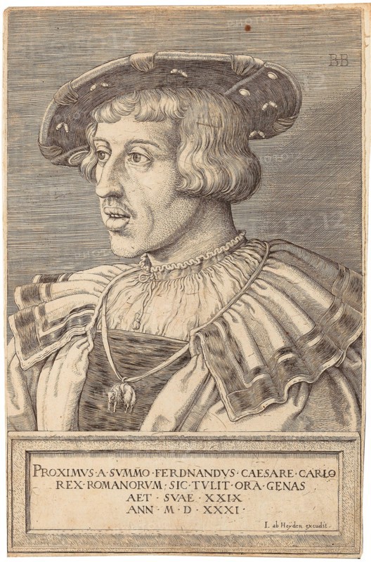 Portrait of Emperor Ferdinand I