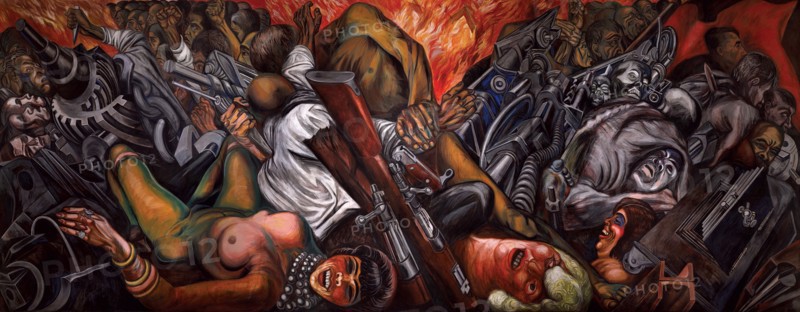 Catharsis, 1935. Creator: Orozco, José Clemente