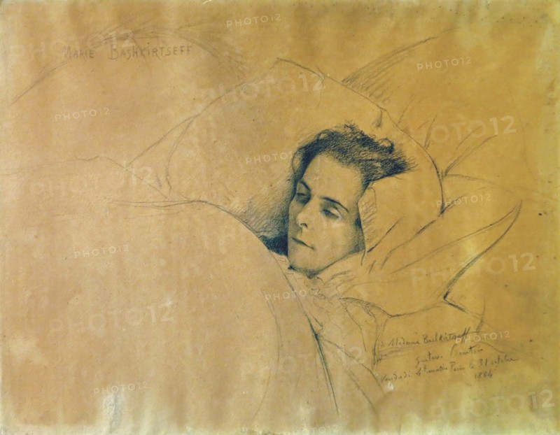 The death of Maria Konstantinovna Bashkirtseva