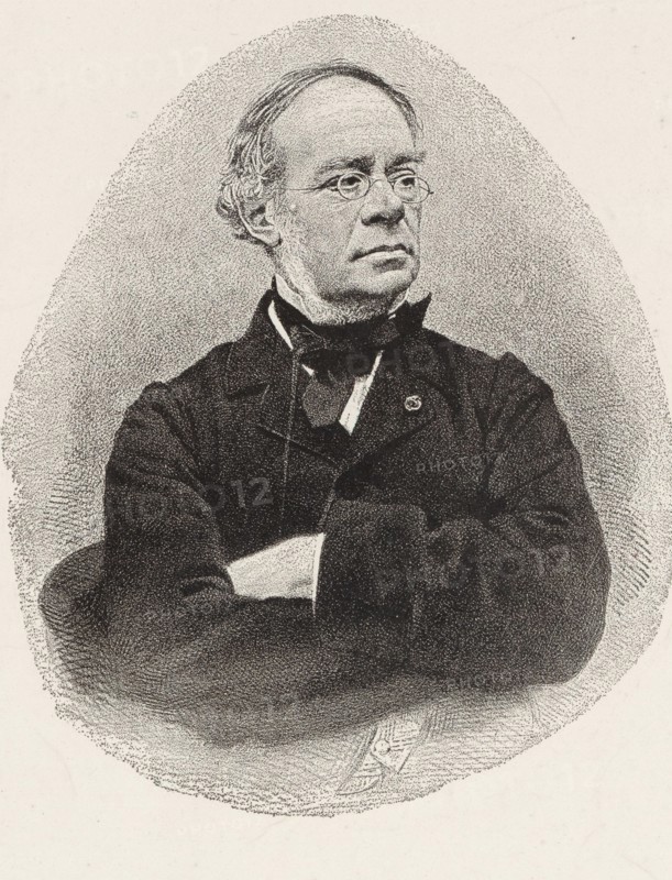 Portrait of the composer Jacques Fromental Halévy