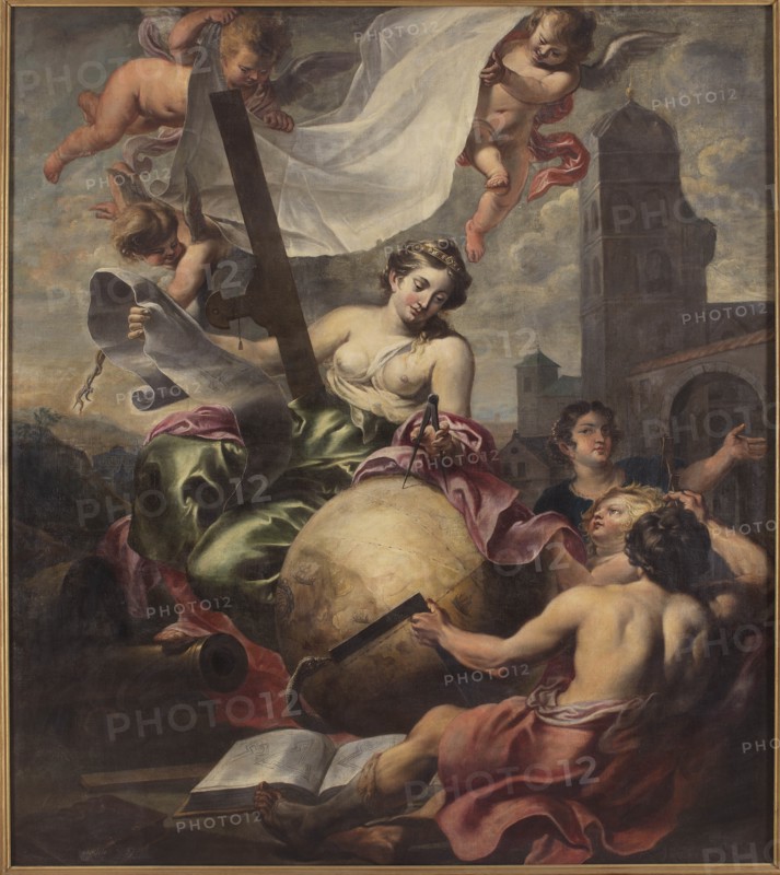 Allegory of Geometry, First Half of 17th cen.. Creator: Schut, Cornelis