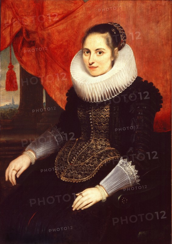 Maria van Ghinderdeuren , 1625. Creator: Vos, Cornelis de