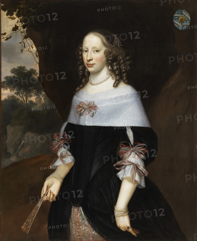 Margareta Riccen, 1658. Creator: Mytens