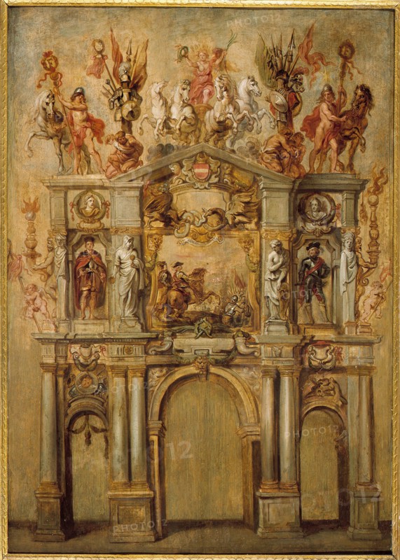 The Arch of Ferdinand, ca 1634. Creator: Rubens, Pieter Paul