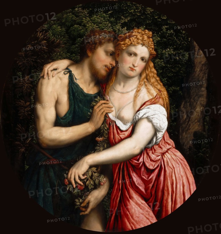 Couple mythologique, c.1540. Creator: Bordone, Paris