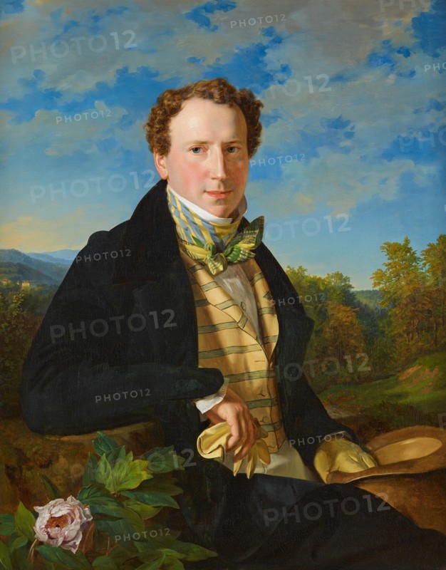 Self-Portrait, 1828. Creator: Waldmüller, Ferdinand Georg