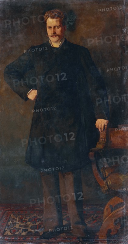 Portrait of the opera singer Theodor Reichmann