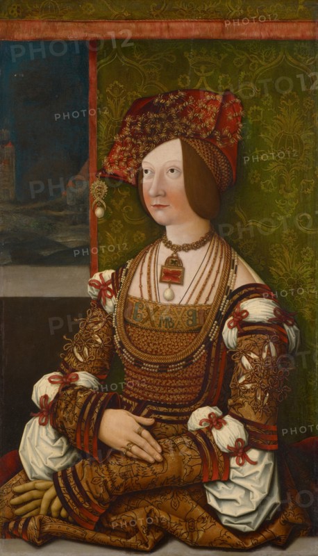 Portrait of Bianca Maria Sforza