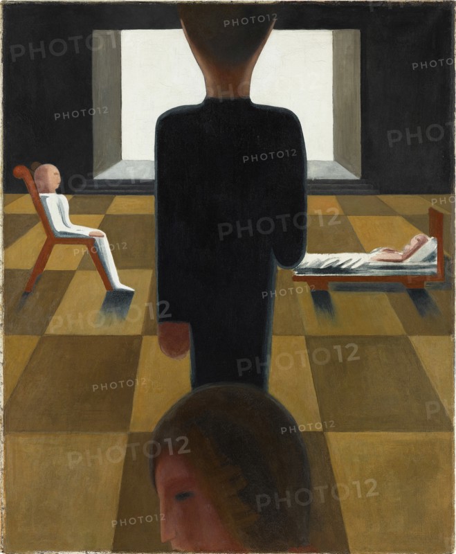 Rest room, 1925. Creator: Schlemmer, Oskar