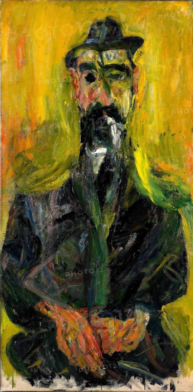 L'Homme au Chapeau, ca 1919. Creator: Soutine, Chaim