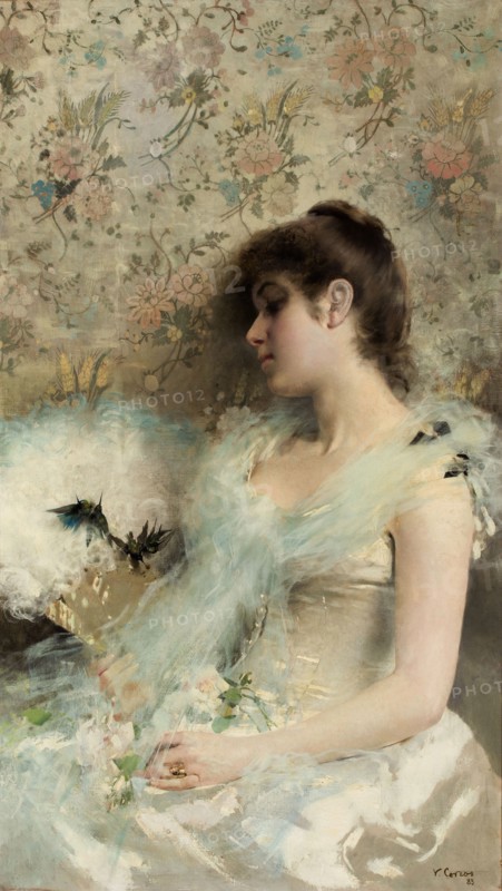 Colibrì, 1883. Creator: Corcos, Vittorio Matteo