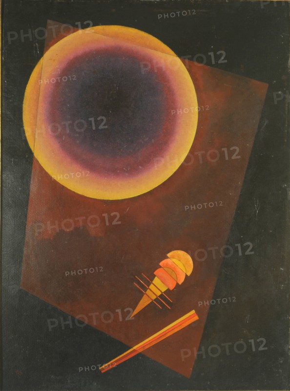 Circle with brown, 1929. Creator: Kandinsky, Wassily Vasilyevich