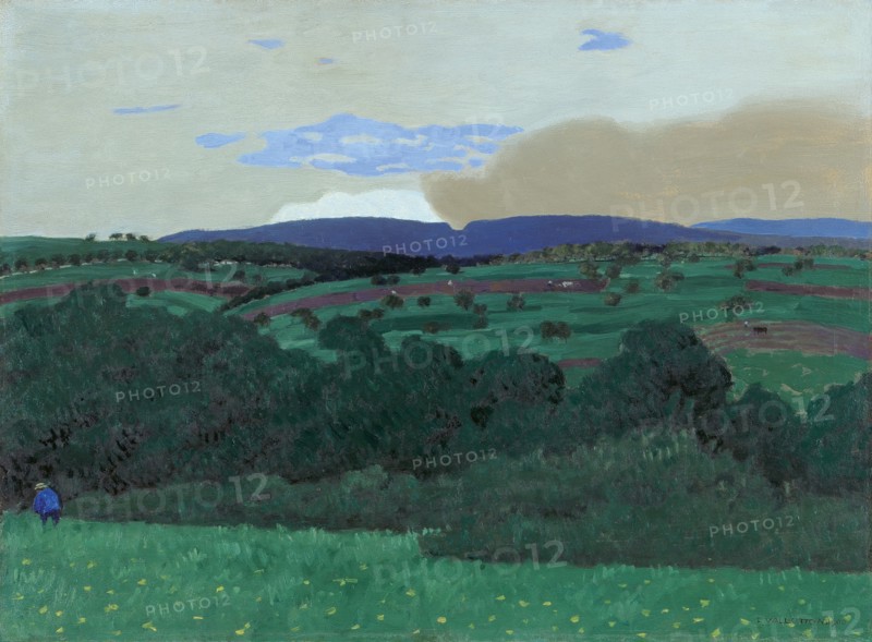 Environs de Lausanne, 1900. Creator: Vallotton, Felix Edouard