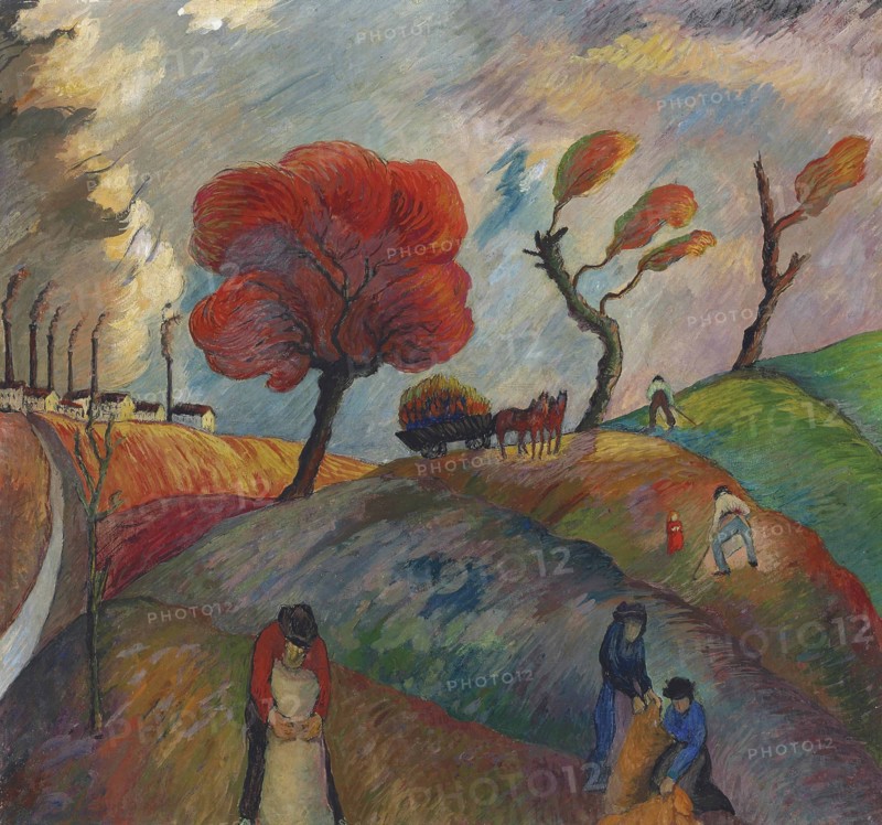 Ant-hill, c. 1916. Creator: Werefkin, Marianne, von