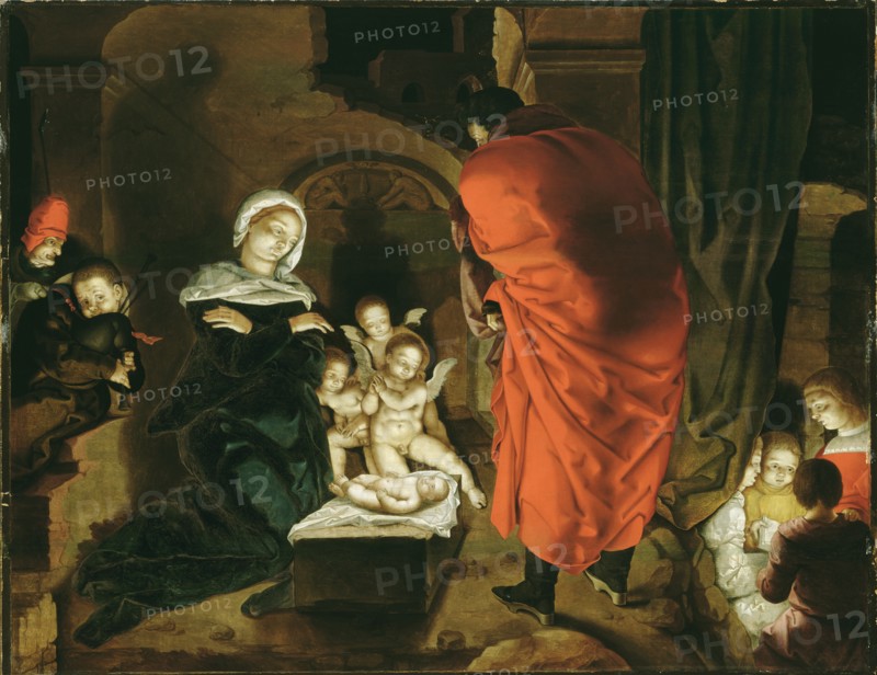 The Nativity of Christ, First Half of 16th cen.. Creator: Leyden, Aertgen Claesz., van