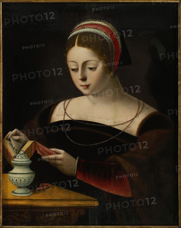 Mary Magdalene, c.1540. Creator: Master of the Female Half-Lengths