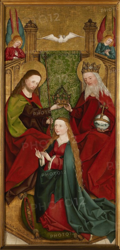 The Coronation of the Blessed Virgin Mary, ca 1485-1490. Creator: Master of the Sacristy of Kaufbeuren