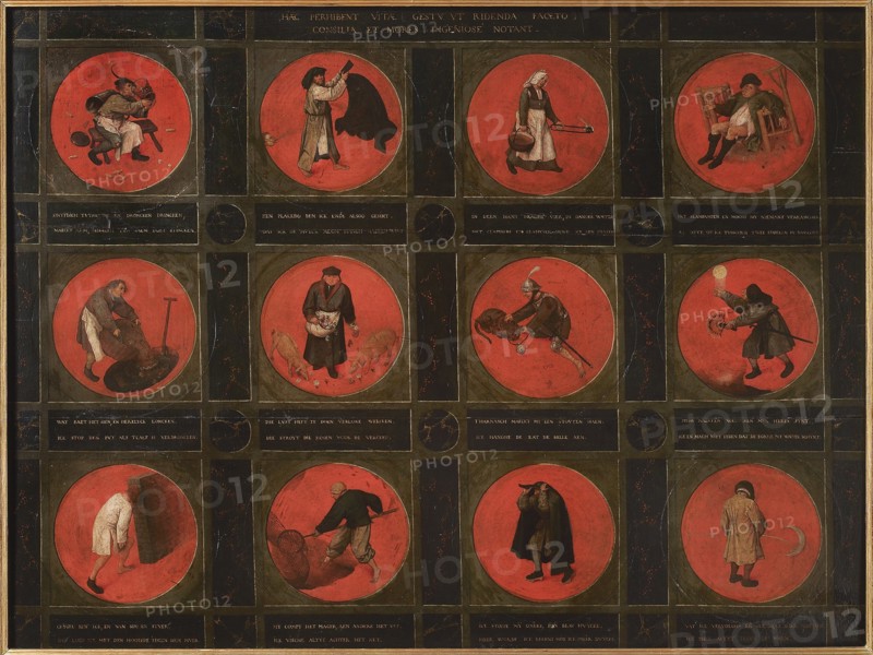 Twelve Proverbs, 1558. Creator: Bruegel
