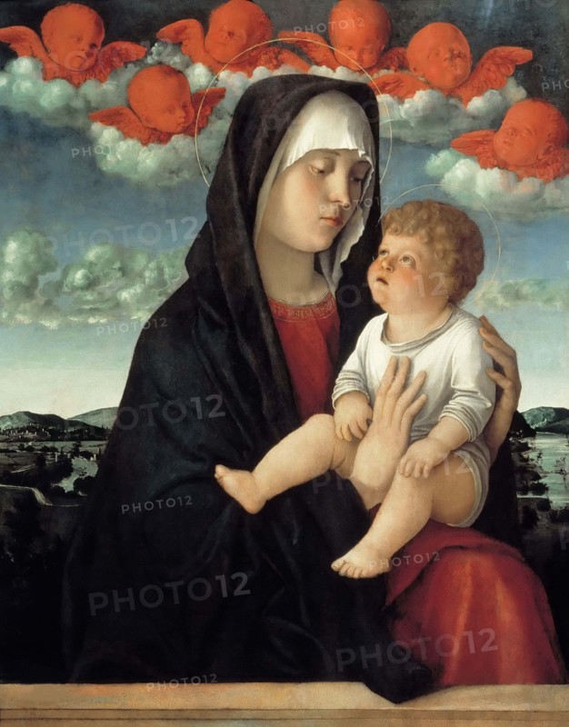 The Virgin and child  , c. 1500. Creator: Bellini, Giovanni