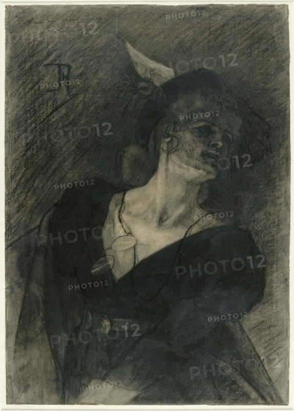 La femme au lorgnon.