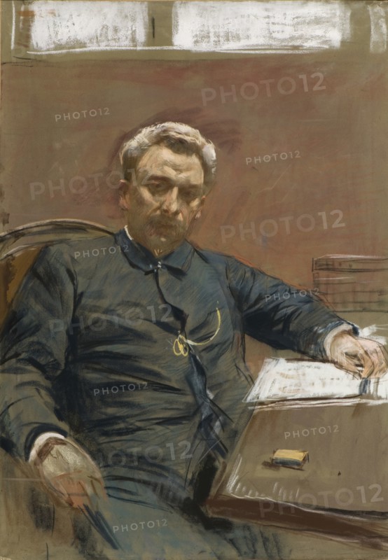 Portrait of the silent film actor Alexander Pavlovich Lensky