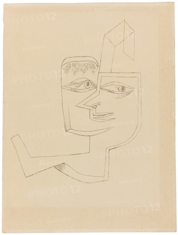 Portrait of a cool woman, 1919. Creator: Klee, Paul