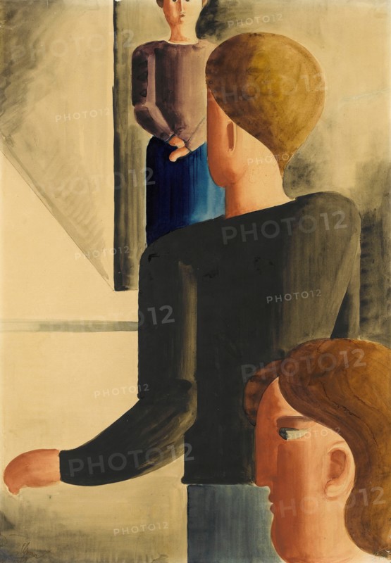 Three Figures in the Room