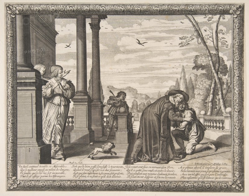 Return of the Prodigal Son, ca. 1636. Creator: Abraham Bosse.