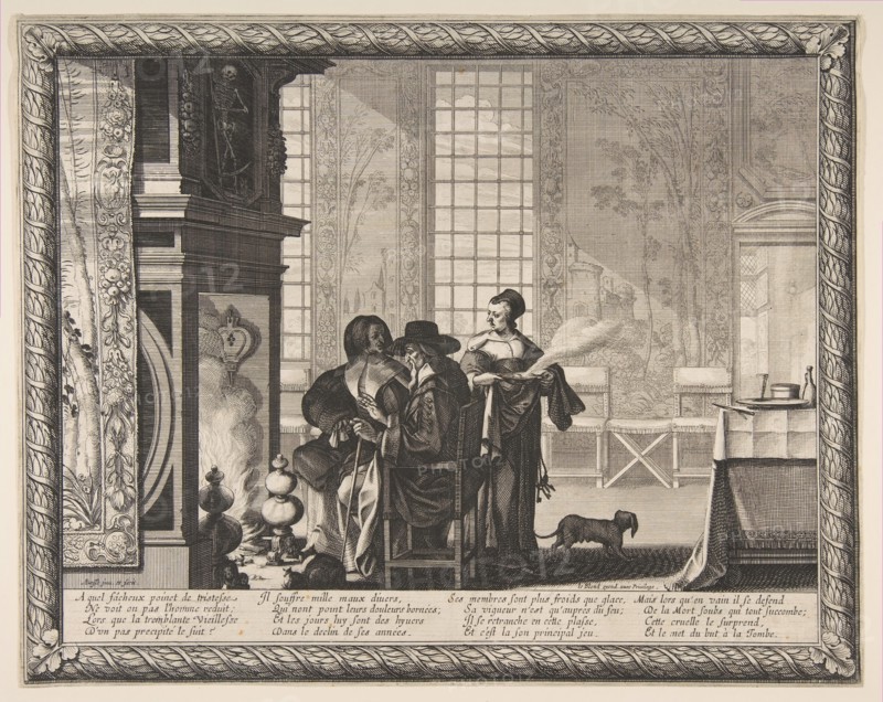 Old Age, 1636. Creator: Abraham Bosse.