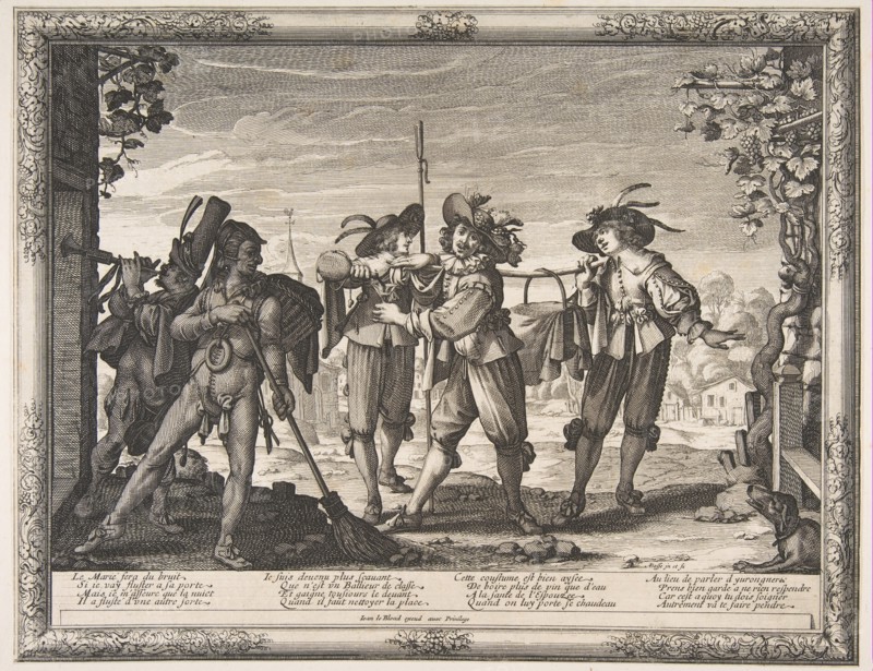 Charivari, ca. 1633. Creator: Abraham Bosse.