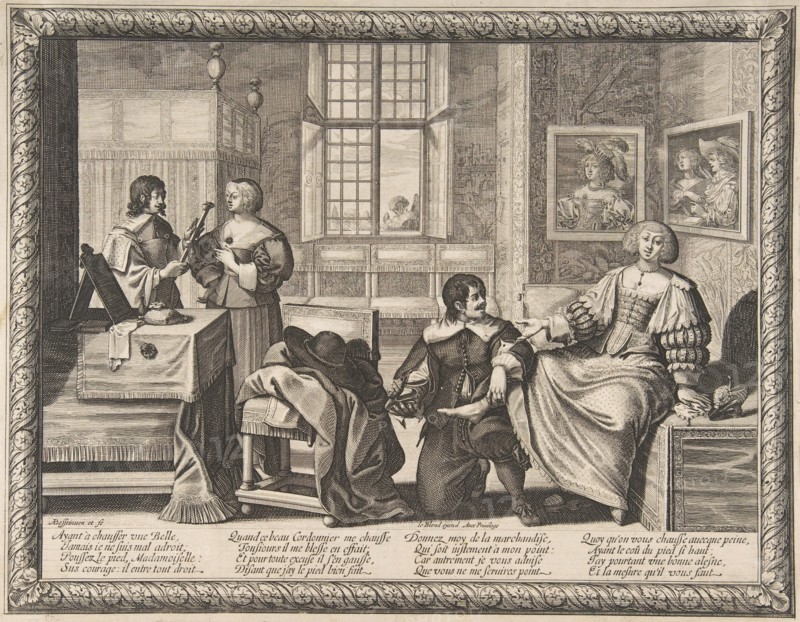 The Shoemaker, 1632-33. Creator: Abraham Bosse.