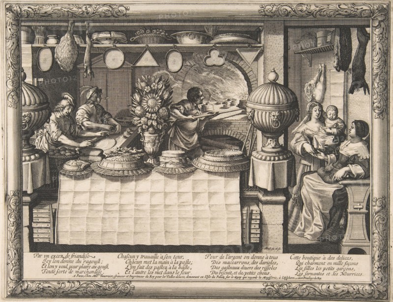 The Confectioner, 1632-35. Creator: Abraham Bosse.
