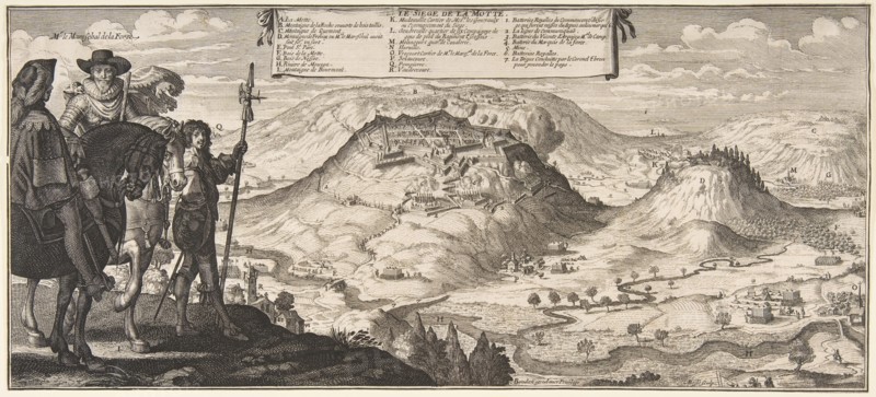 The Siege of the La Motte, in Lorraine, 1636-38. Creator: Abraham Bosse.
