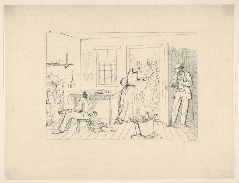 Slaves Concealing their Master from a Search Party
