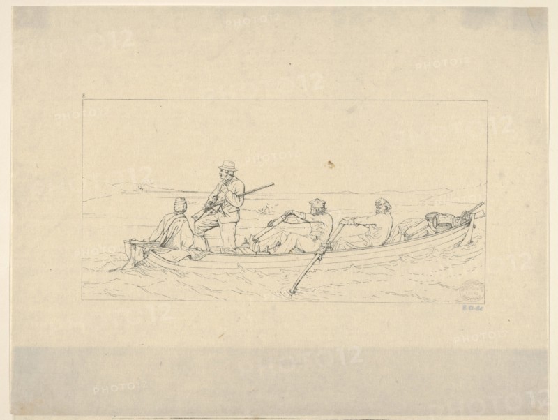 Marylanders Crossing the Potomac to Join the Southern Army