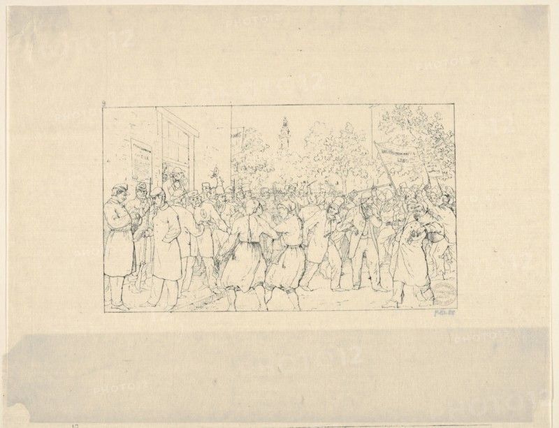 Election in Baltimore, November, 1862