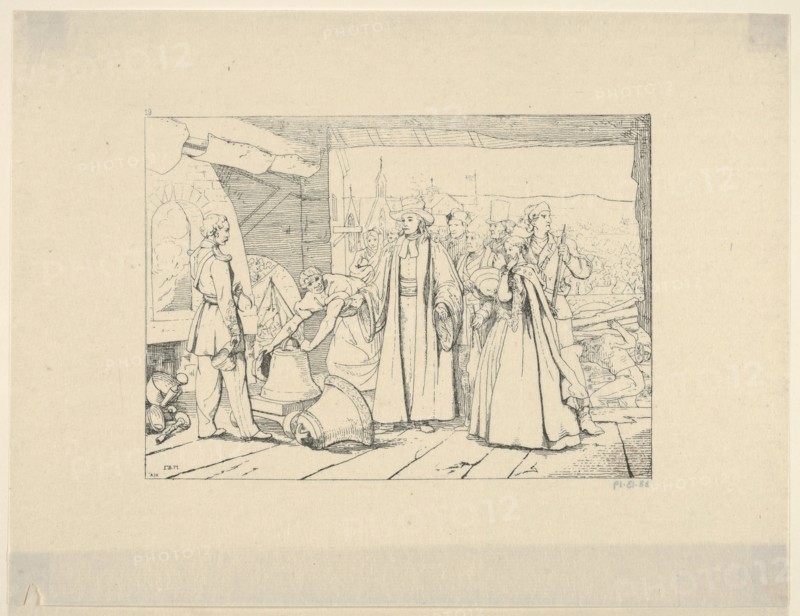 Offering of Bells to be Cast into Cannon