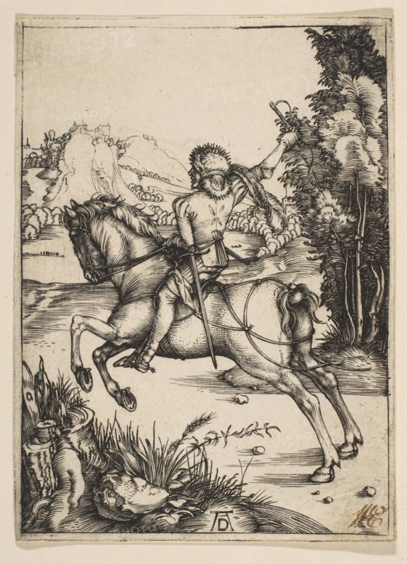 The Little Courier.n.d. Creator: Albrecht Durer.