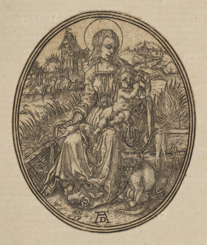Virgin and Child with the Monkey