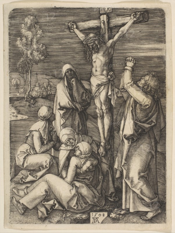 Christ on the Cross, 1508. Creator: Albrecht Durer.