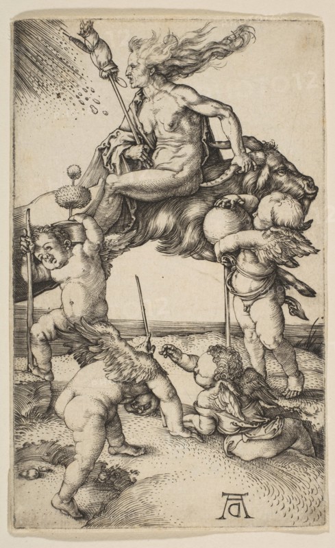 The Witch, ca. 1500. Creator: Albrecht Durer.