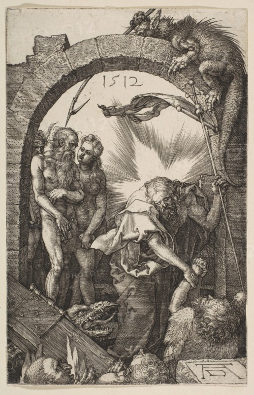 Christ in Limbo, from The Passion, 1512. Creator: Albrecht Durer.