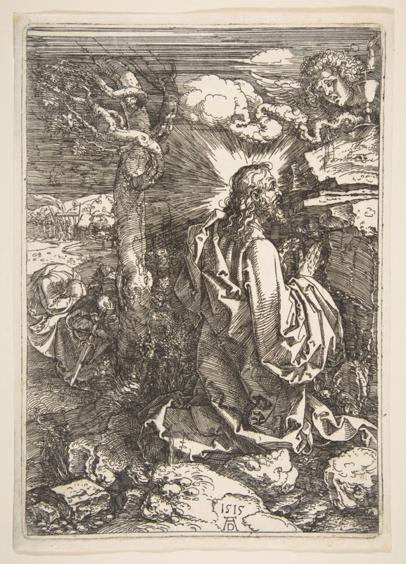 Agony in the Garden, 1515. Creator: Albrecht Durer.
