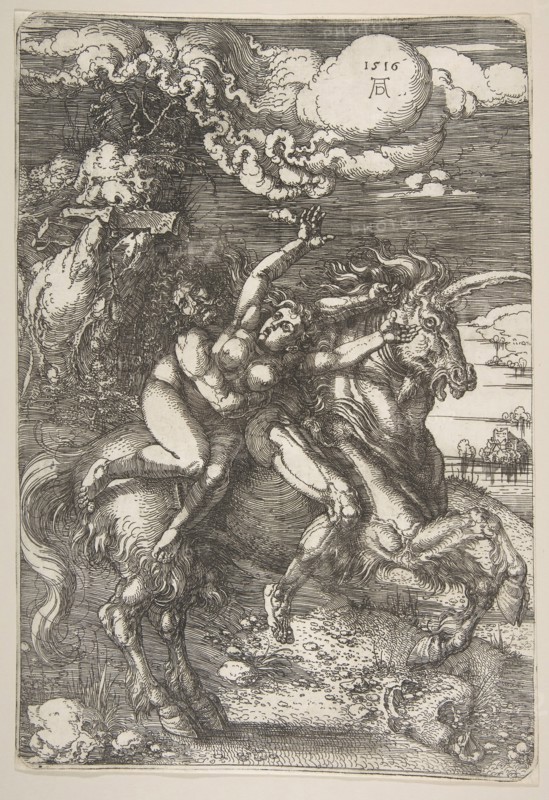 Abduction of Proserpine.n.d. Creator: Albrecht Durer.