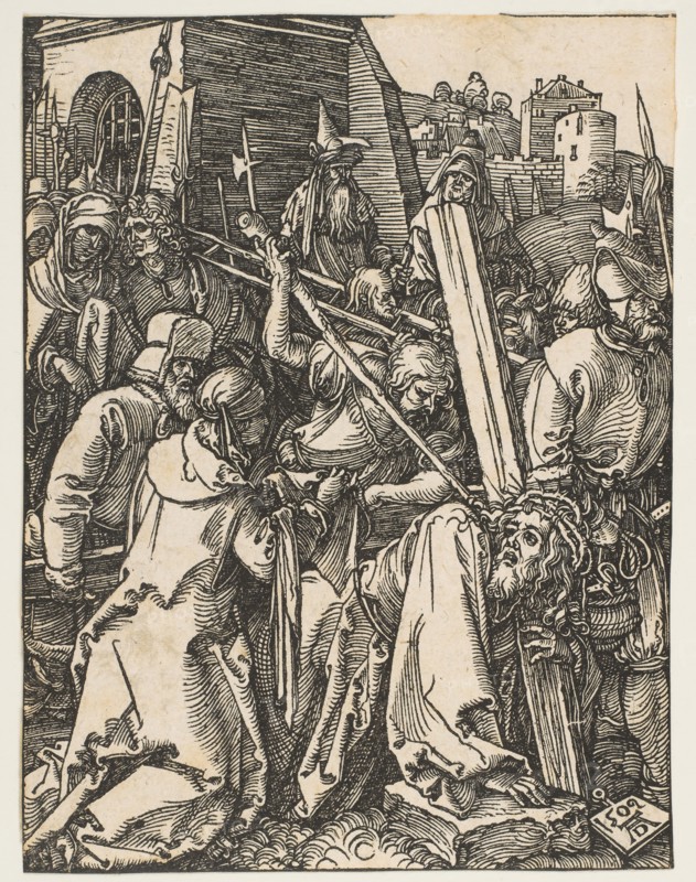 Christ Carrying the Cross, from The Small Passion, ca. 1509. Creator: Albrecht Durer.